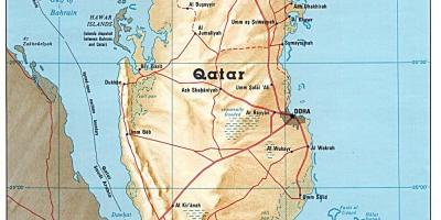 Katar volle kaart